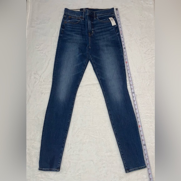 NWT Gap Long Skinny High Rise Stretch Denim Jeans Size 28​ - Picture 4 of 11